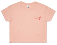 BUTTERFLY EFFECT CROP PEACH