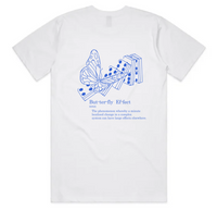 BUTTERFLY EFFECT TEE WHITE